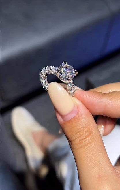 Royal Spark Solitaire Ring